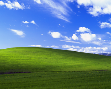 That Windows XP background
